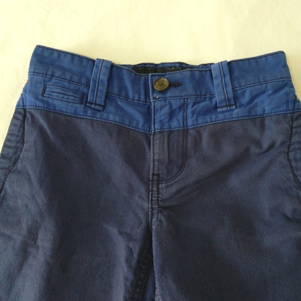 Tommy Hilfiger Boys 2 Shorts Bundle Navy Blue And Plaid Size 7 - Picture 6 of 8